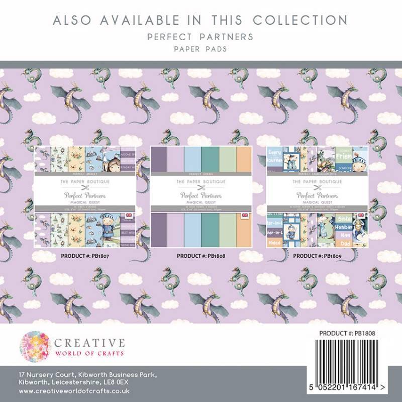 The Paper Boutique Perfect Partners - Magical Quest 8 in x 8 in Colours