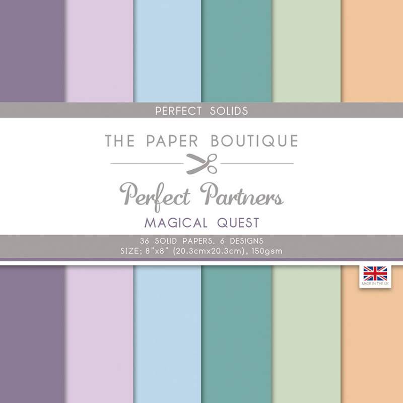 The Paper Boutique Perfect Partners - Magical Quest 8 in x 8 in Colours
