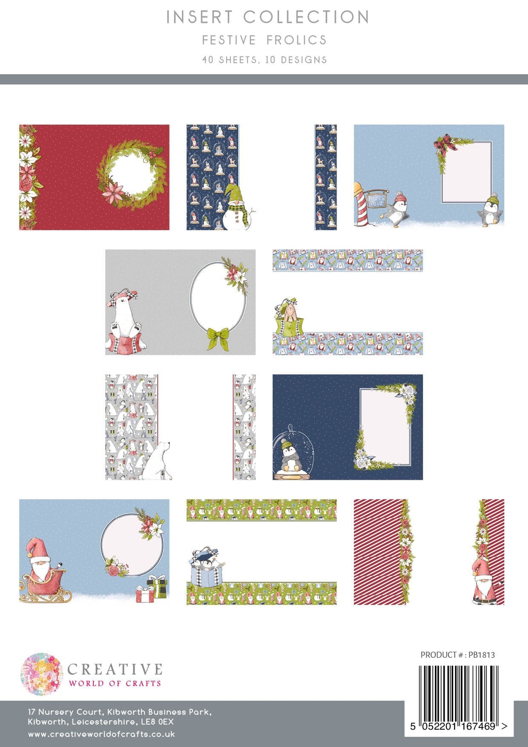 The Paper Boutique Festive Frolics Insert Collection