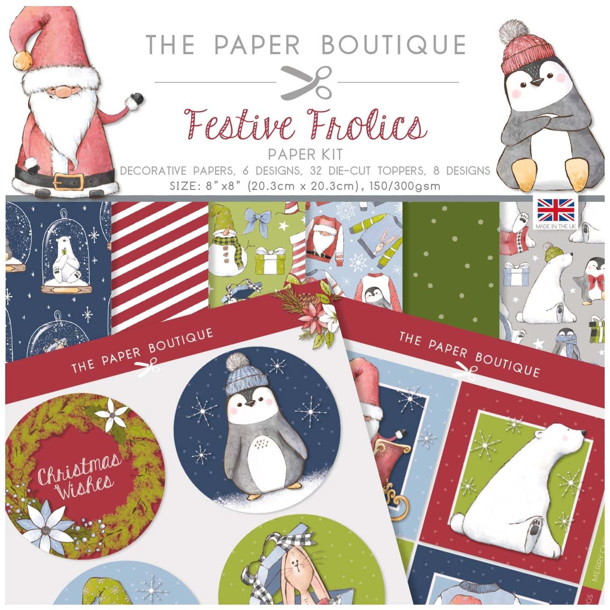 The Paper Boutique Festive Frolics Paper Kit