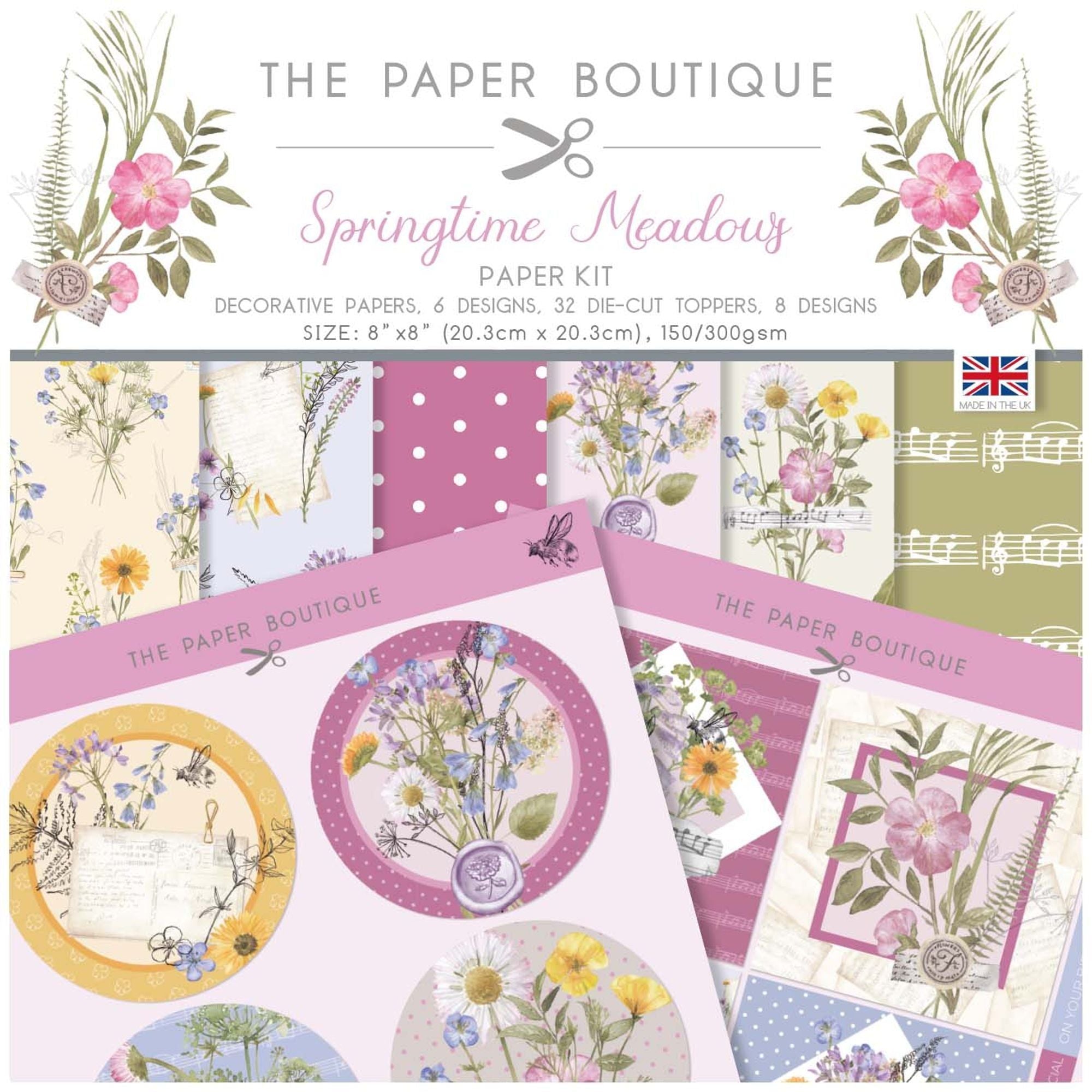 The Paper Boutique Springtime Meadows Paper Kit