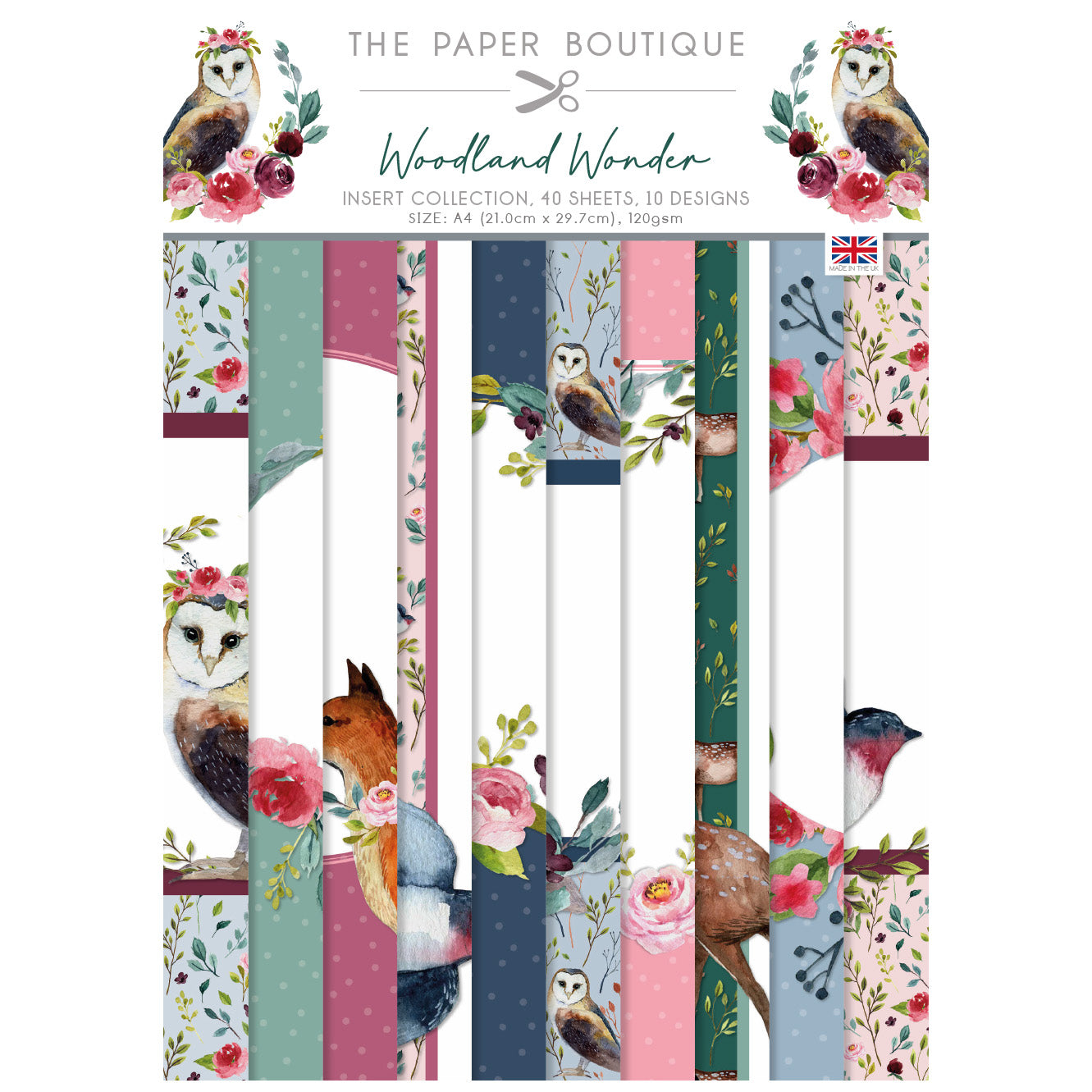 The Paper Boutique Woodland Wonder Insert Collection