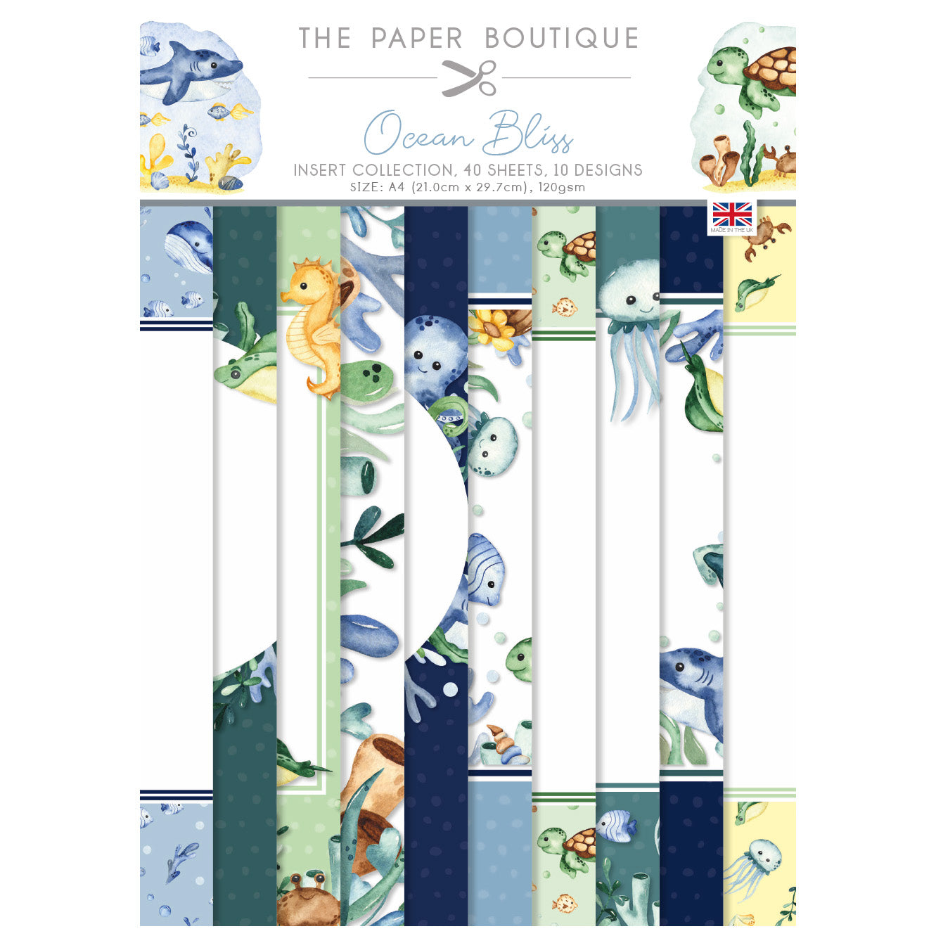 The Paper Boutique Ocean Bliss Insert Collection