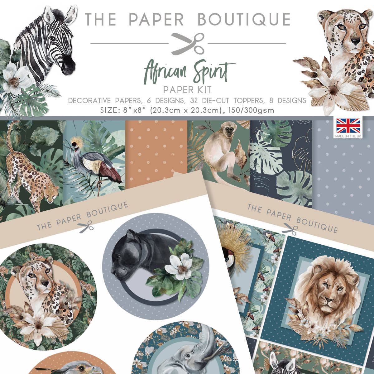 The Paper Boutique African Spirit Paper Kit