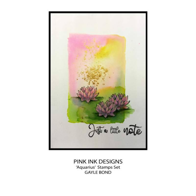 Pink Ink Designs Aquarius - Independence 6 in x 8 in Clear Stamp Set