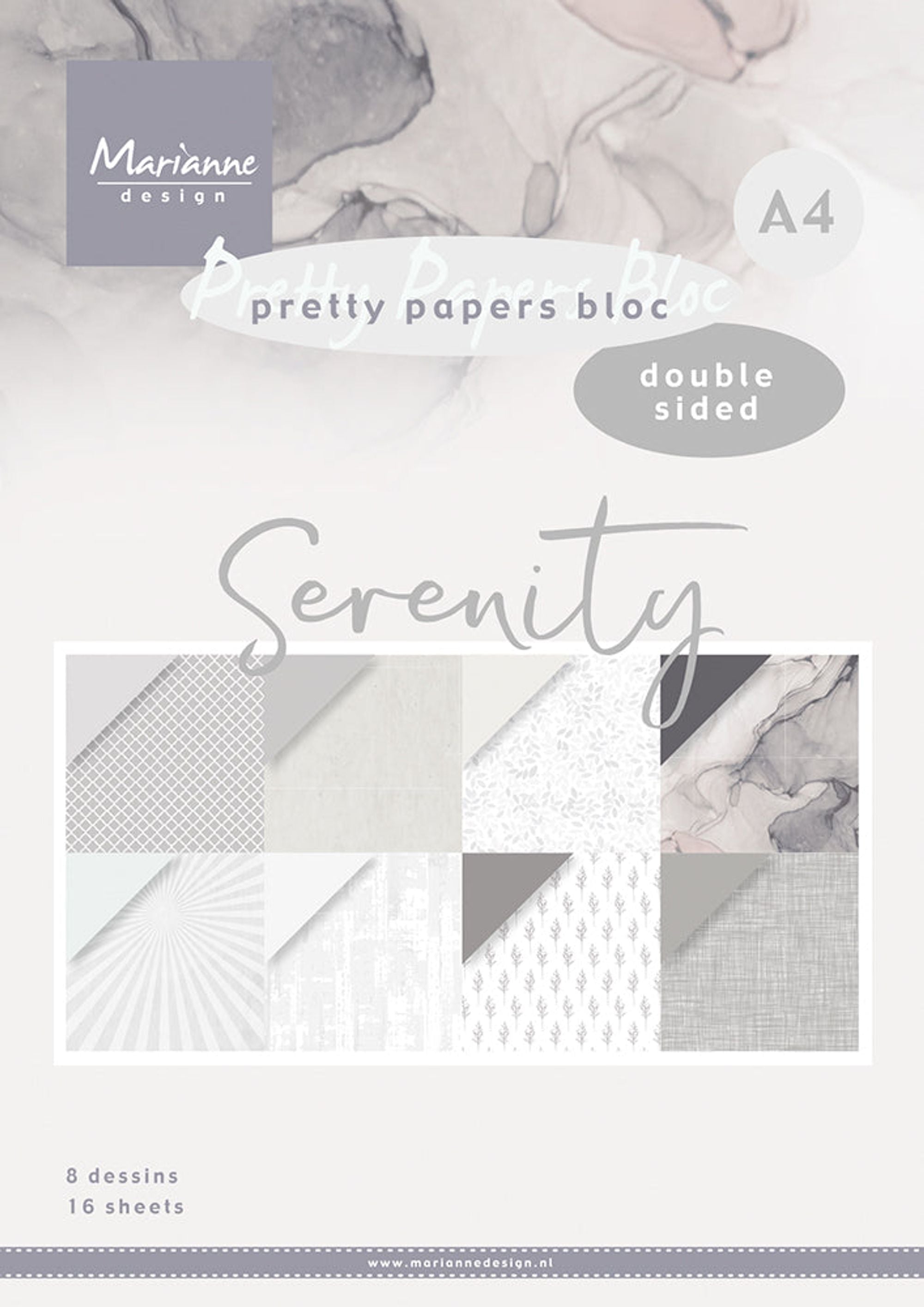 Marianne Design A4 Paper Set - Serenity