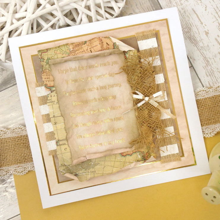 Perfect Verses Foiled Paper Pad - Moments