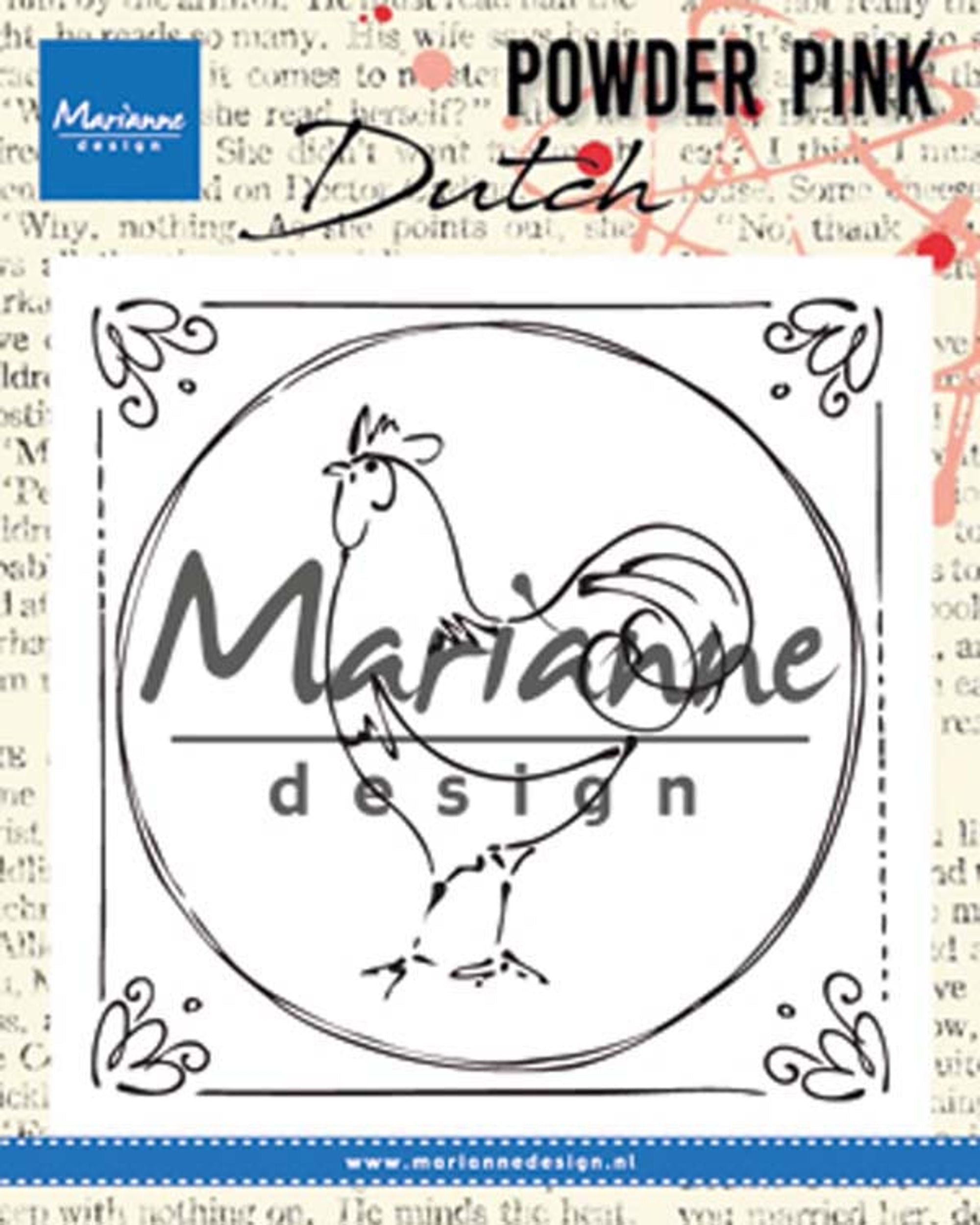 Marianne Design Powder Pink - Dutch Rooster