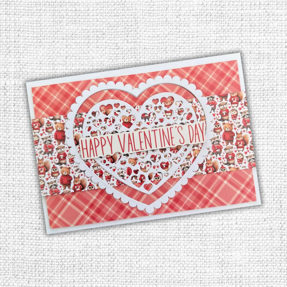 Juliet Scalloped Heart Frame Metal Cutting Die 31611