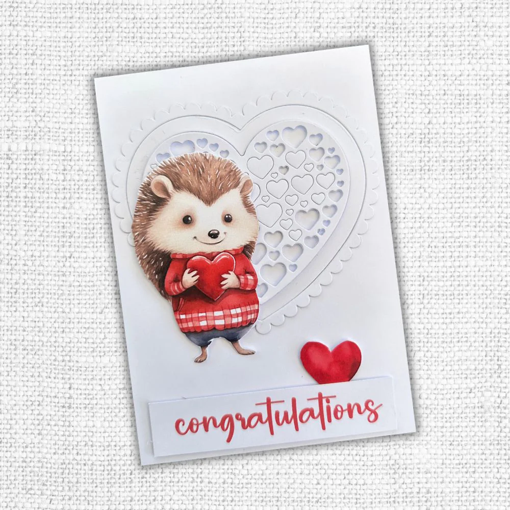 Juliet Scalloped Heart Frame Metal Cutting Die 31611