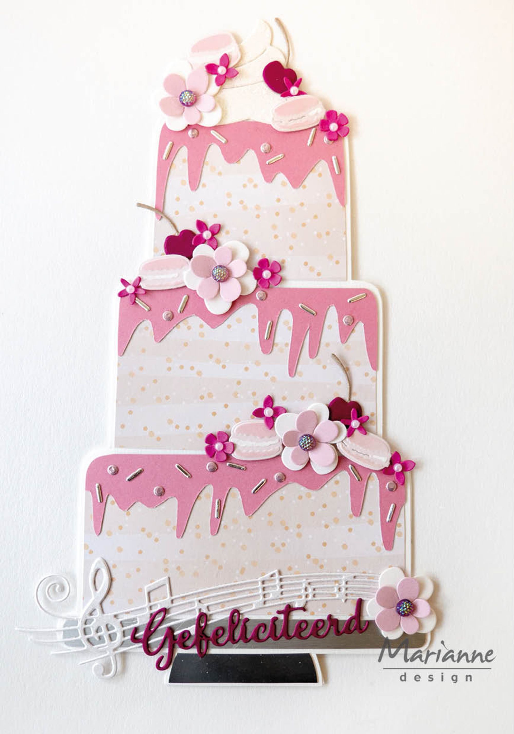 Party Cake By Marleen Craft Stencil
