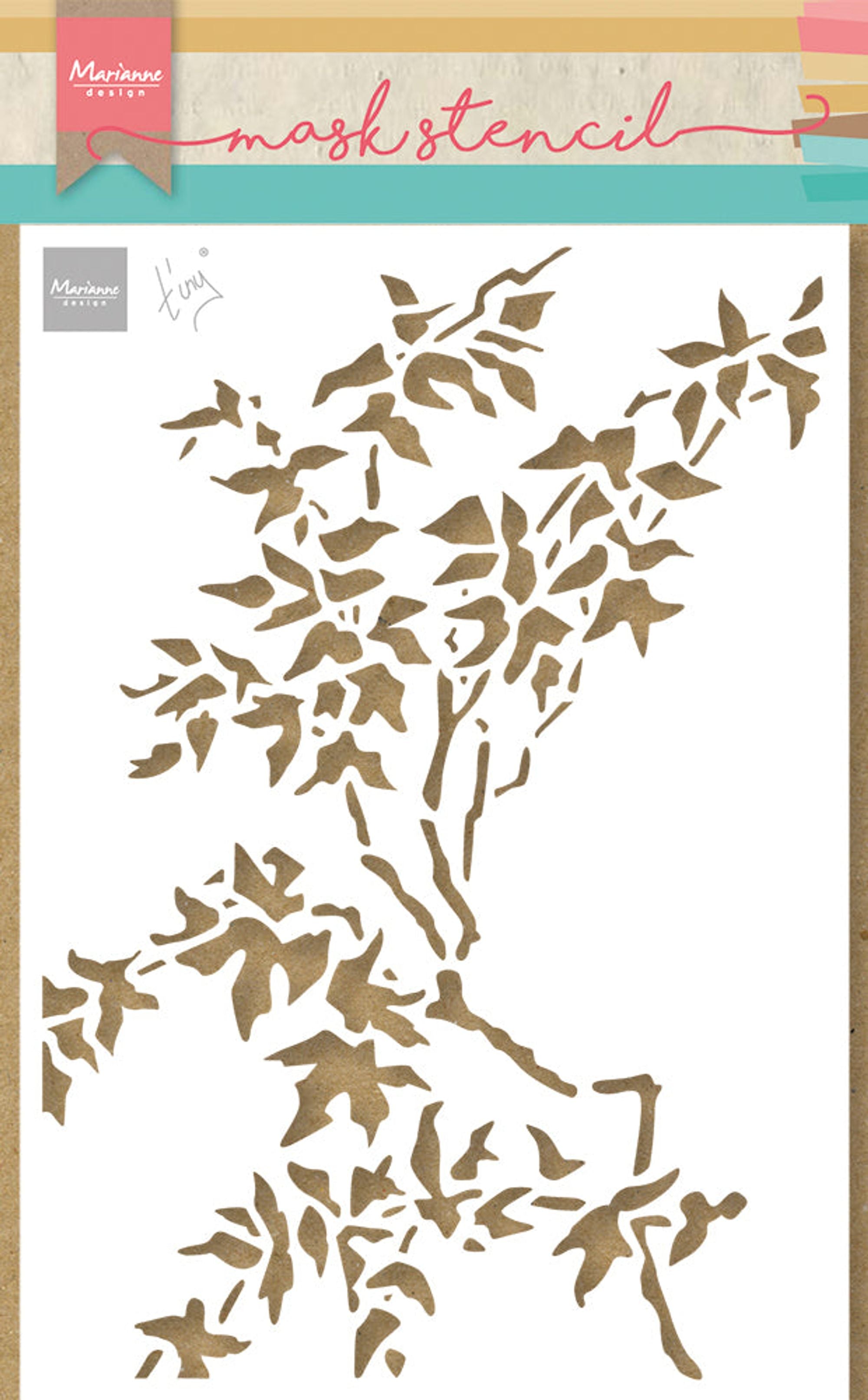 Marianne Design Mask Stencil - Tiny's Leaves