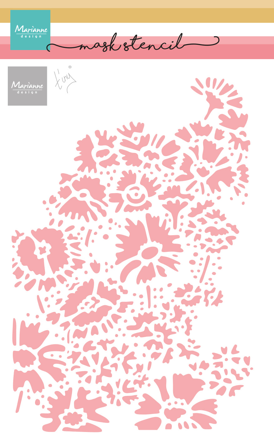 Marianne Design Mask Stencil - Tiny's Field Of Flowers