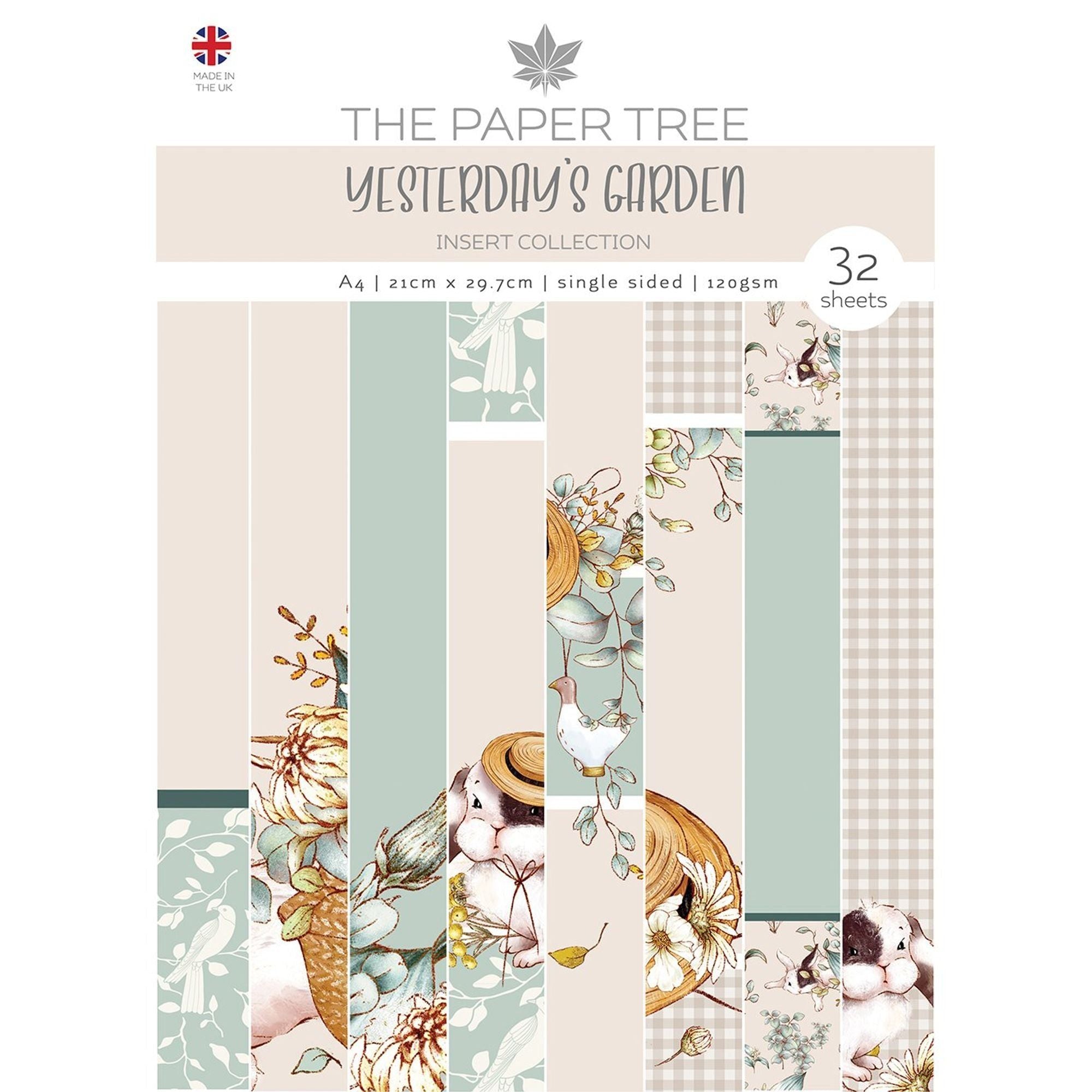 The Paper Tree Yesterdays Garden A4 Insert Collection