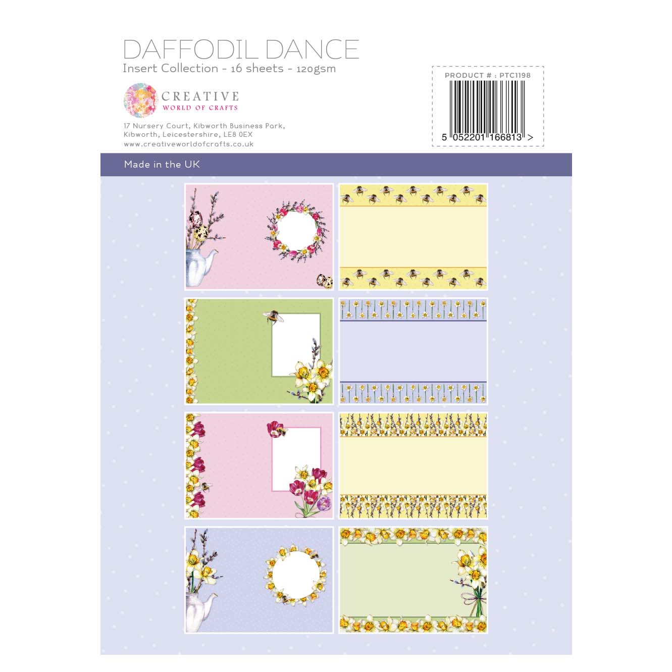 The Paper Tree Daffodil Dance A4 Insert Collection