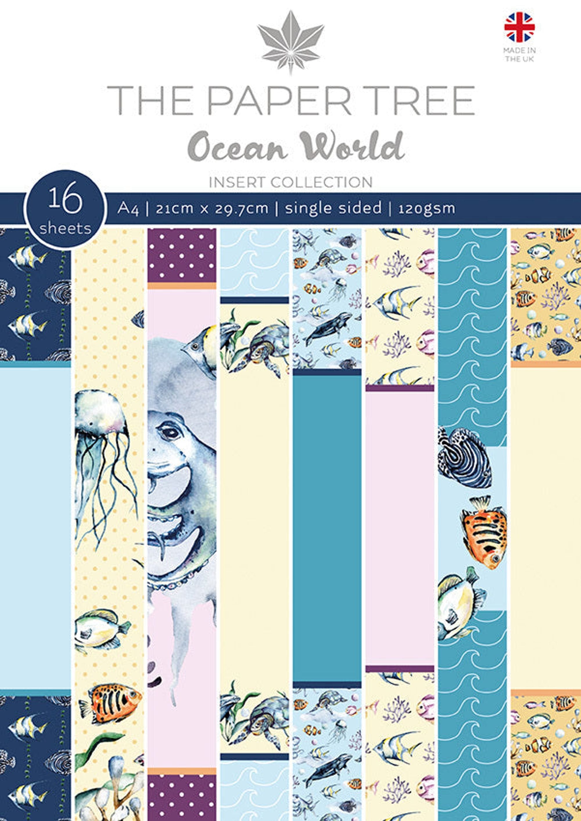 The Paper Tree Ocean World A4 Insert Collection