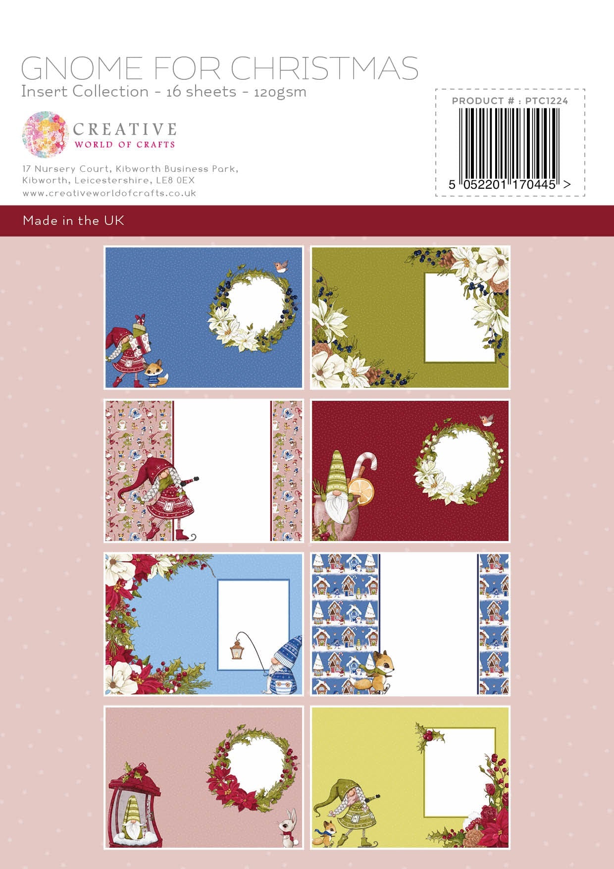 The Paper Tree Gnome for Christmas A4 Insert Collection