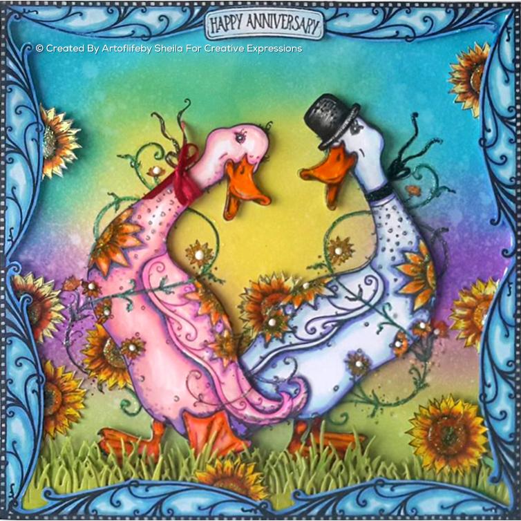 Nip & Duck A5 Clear Stamp Set