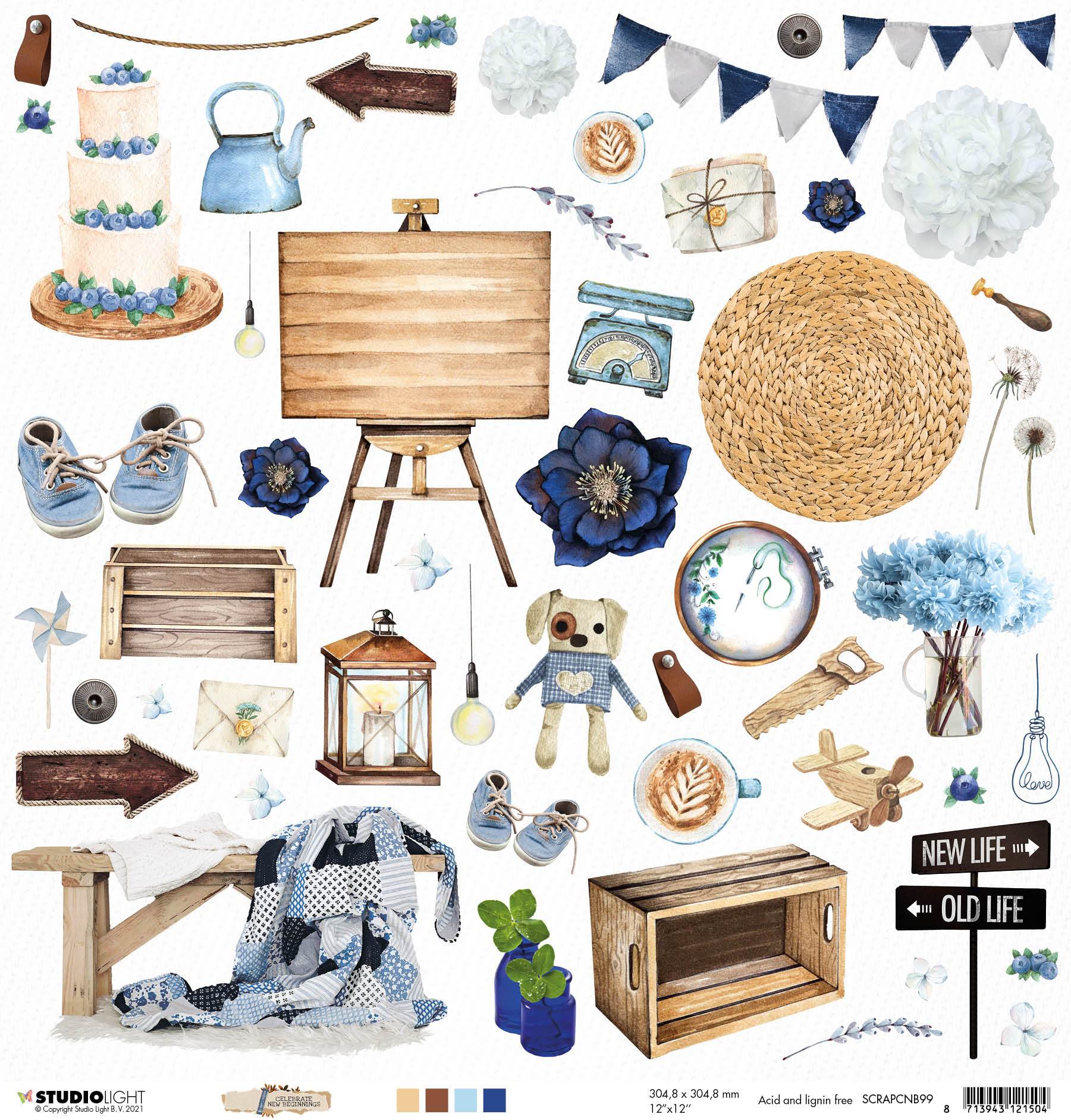 Scrap 200gr Celebrate New Beginnings 305x305mm nr.99