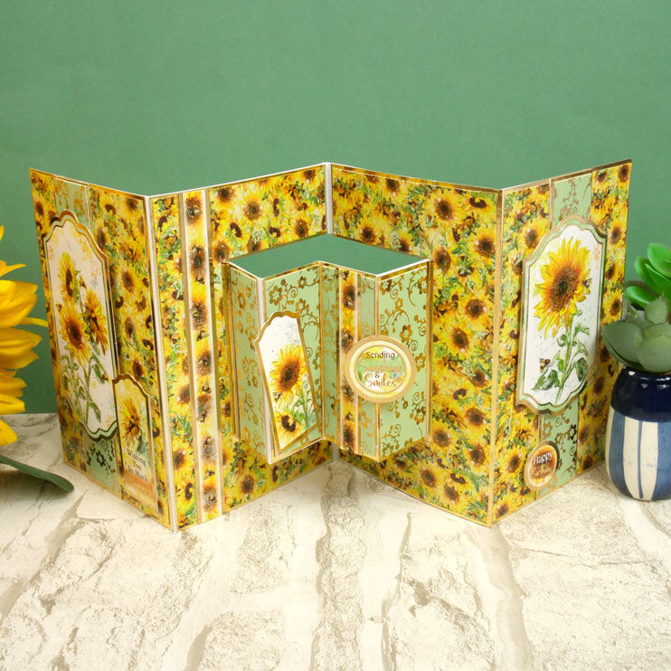 Luxury Shaped Card Blanks & Envelopes - Central Pop-Up Panels