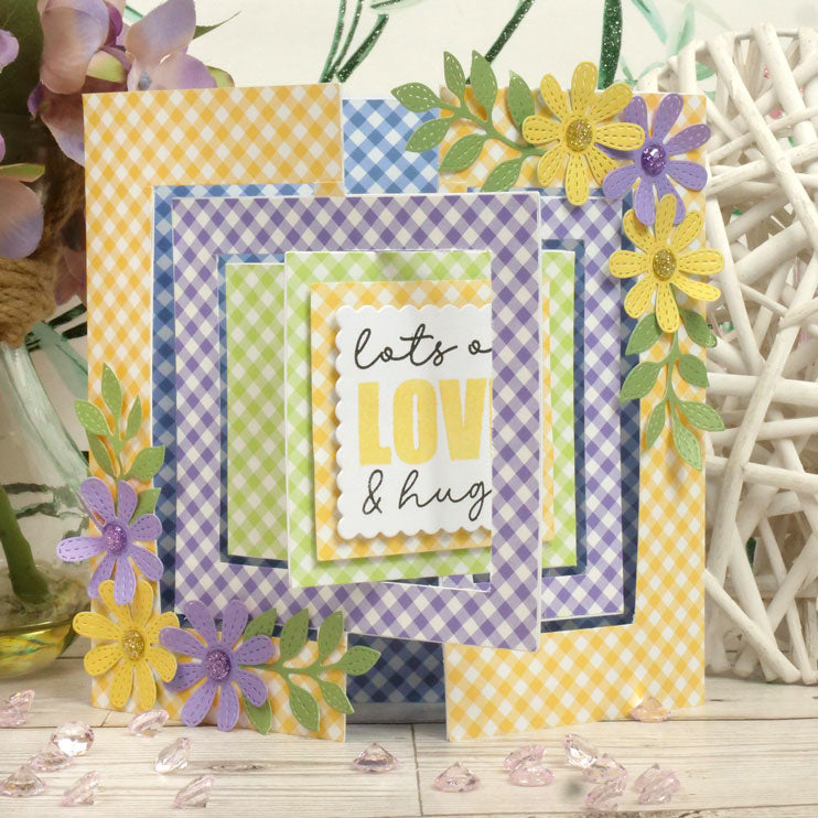 Luxury Shaped Card Blanks & Envelopes - Gatefold Frame