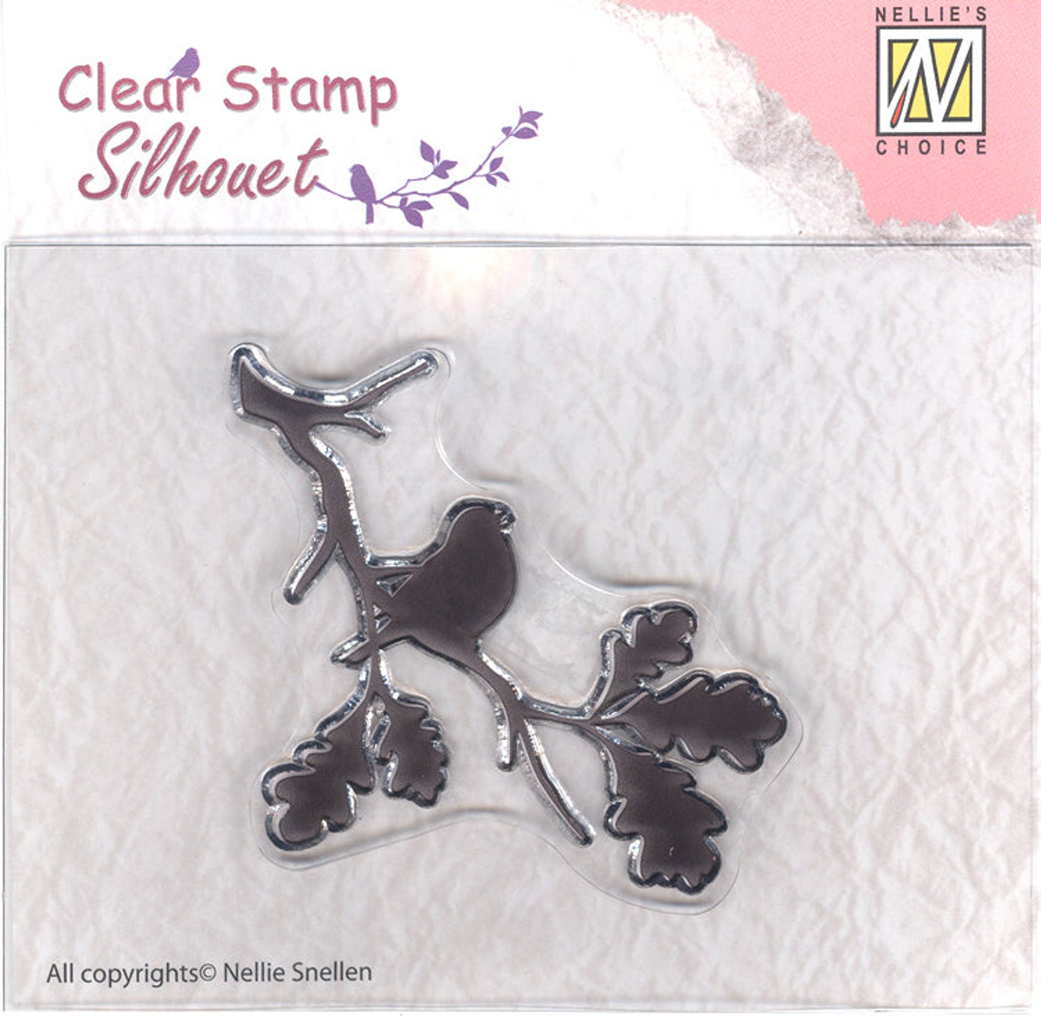 Silhouette Clear Stamp - Birdsong 2