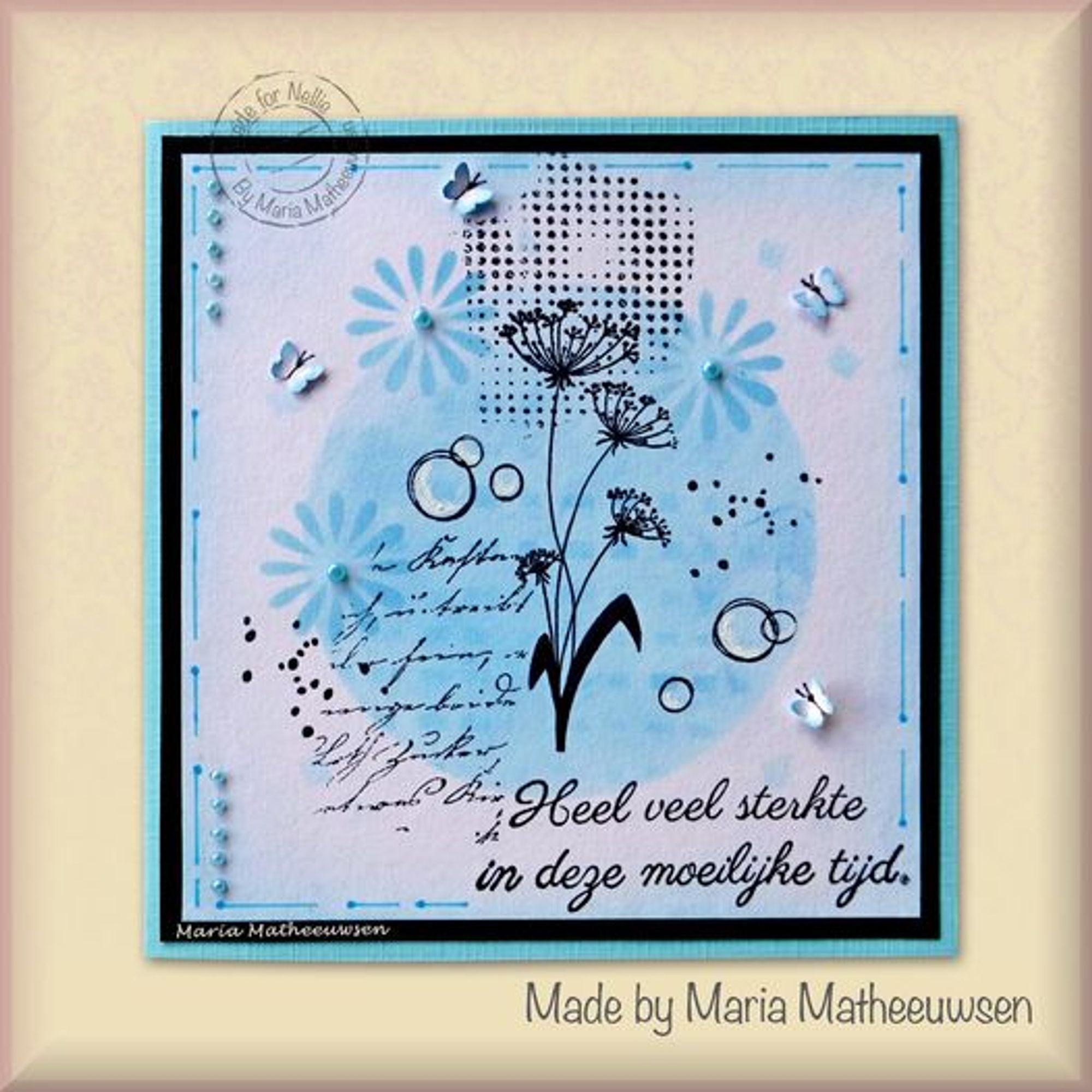 Nellie's Choice Clear Stamp Silhouette - Flowers-19