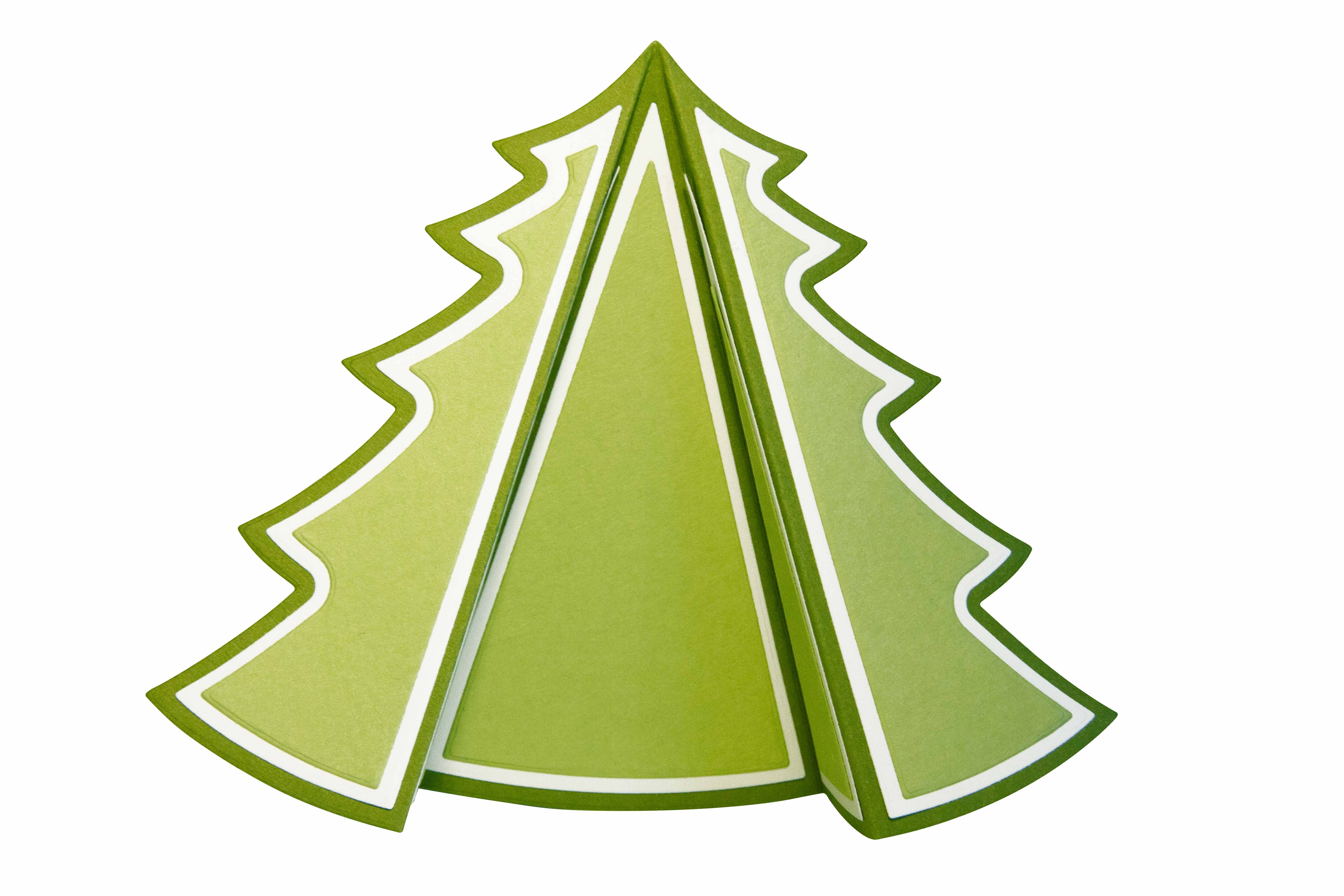 SL Cutting Dies Christmas Tree Folding Card Essentials 202x127x1mm 11 PC nr.254