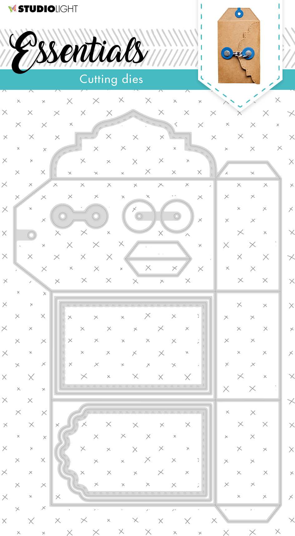 SL Cutting Die Envelope Essentials 210x148mm nr.39