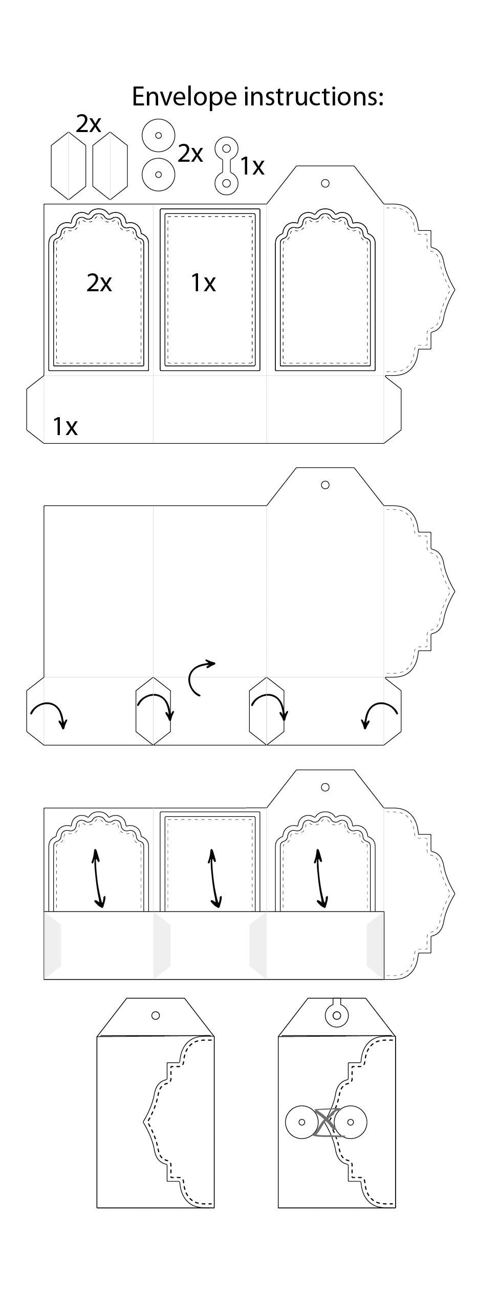 SL Cutting Die Envelope Essentials 210x148mm nr.39