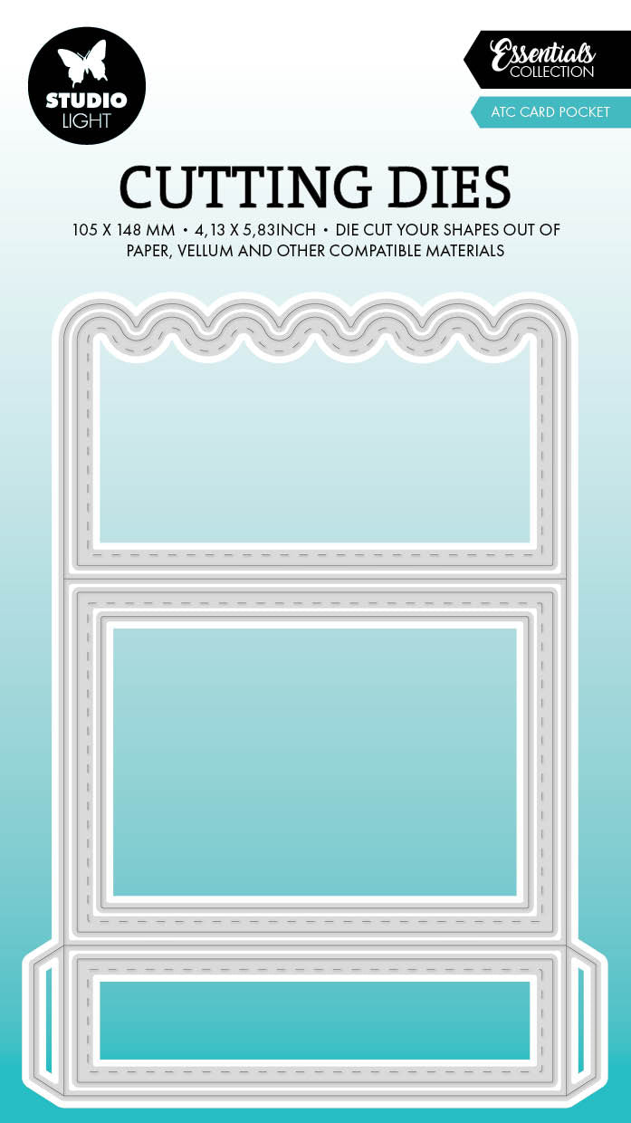 SL Cutting Dies ATC Card Pocket Essentials 5 PC