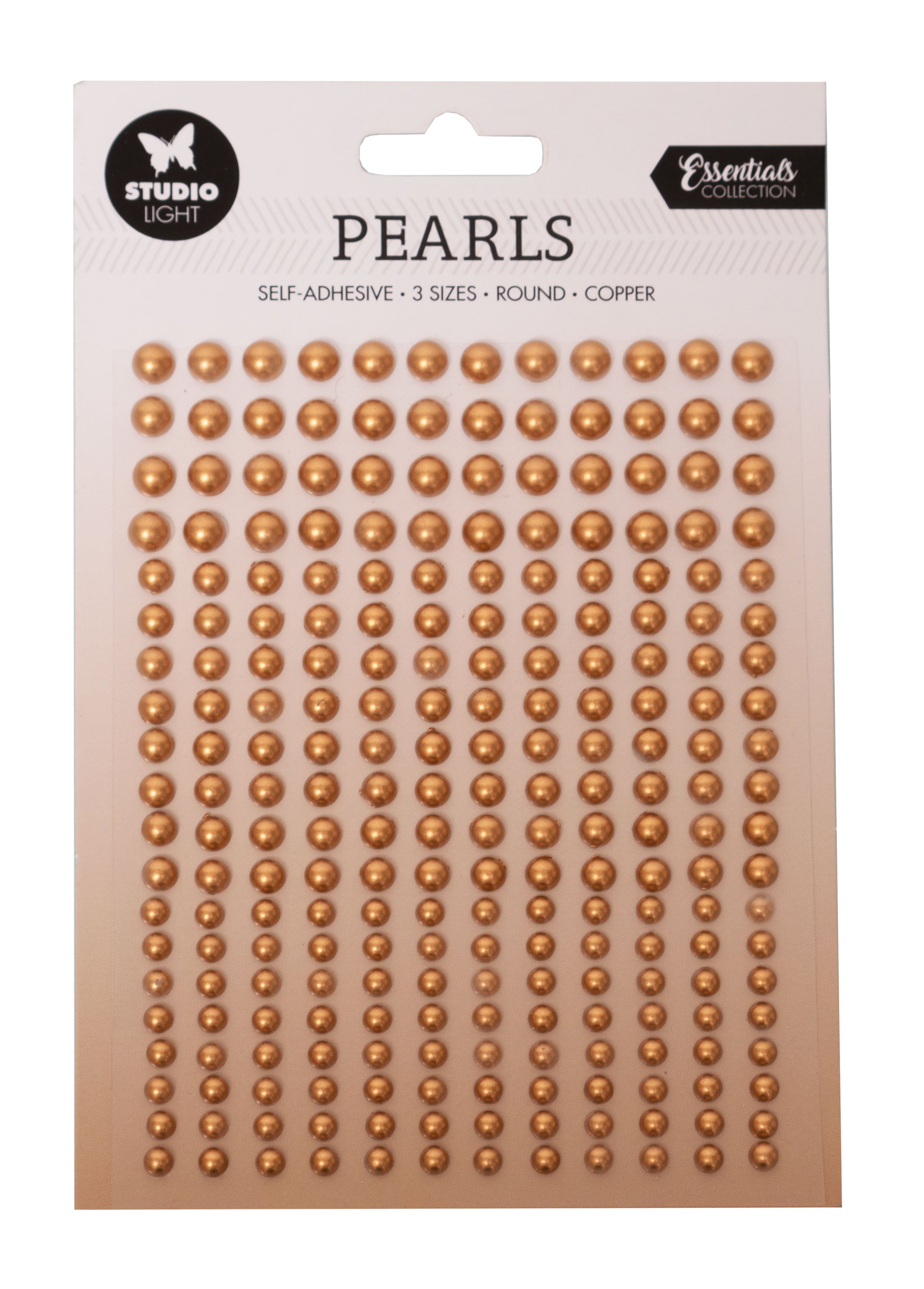 SL Self-Adhesive Pearls Copper Pearls Essentials 105x160x4mm 240 PC nr.13