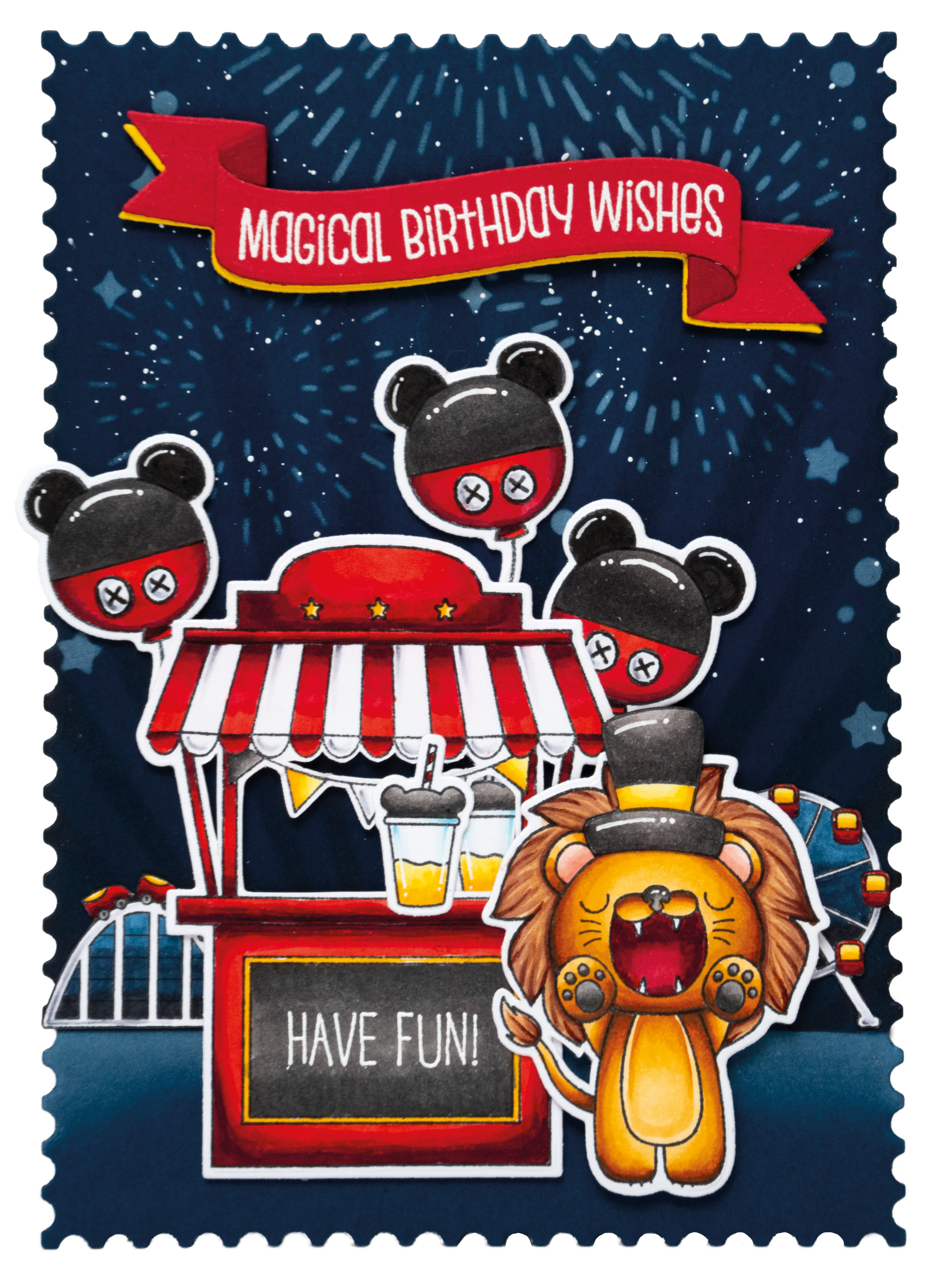 SL Clear Stamp Have Fun Sweet Stories 12 PC