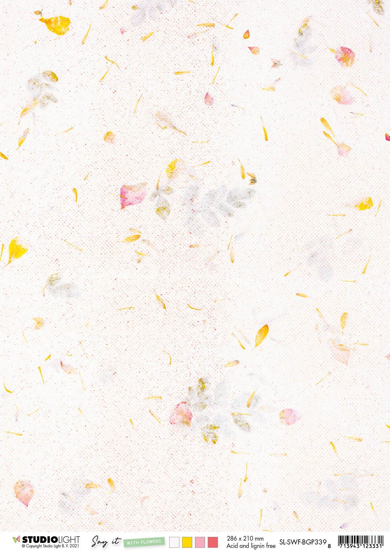 BG Paper Say it with Flowers 210x297mm nr.339