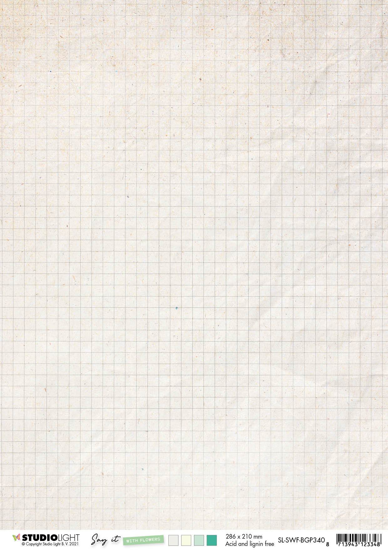 BG Paper Say it with Flowers 210x297mm nr.340