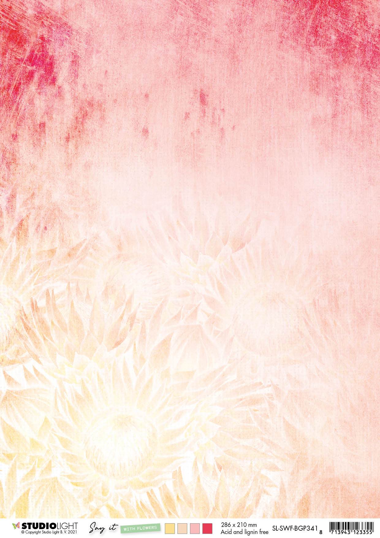 BG Paper Say it with Flowers 210x297mm nr.341