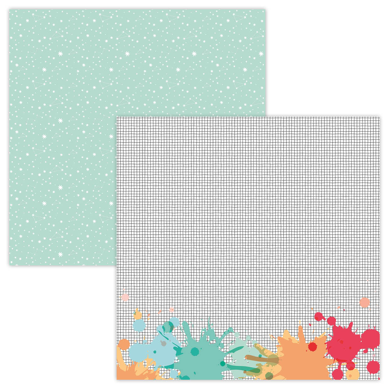 SL Paperset Background Paper Ultimate Scrap Collection 304,8x304,8x3mm 12 SH nr.6