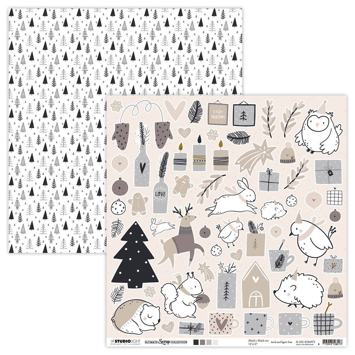 SL Scrap 200gr Ultimate Scrap Christmas Collection 305x305 mm nr.72