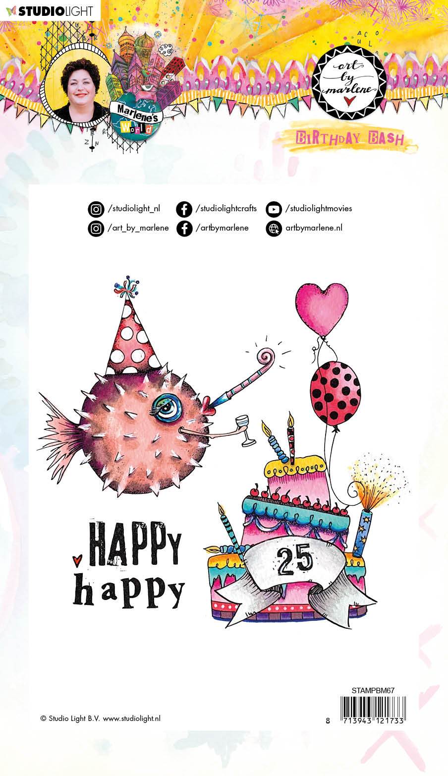 Art by MarleneClear Stamp Marlene's World nr.67