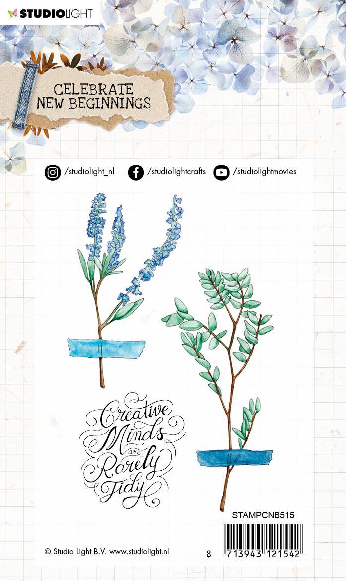 Clear Stamp Celebrate New Beginnings 105x148mm nr.515