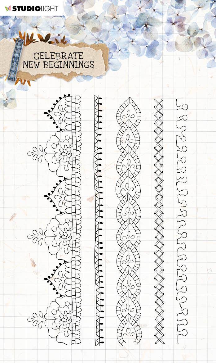 Clear Stamp Celebrate New Beginnings 105x148mm nr.517