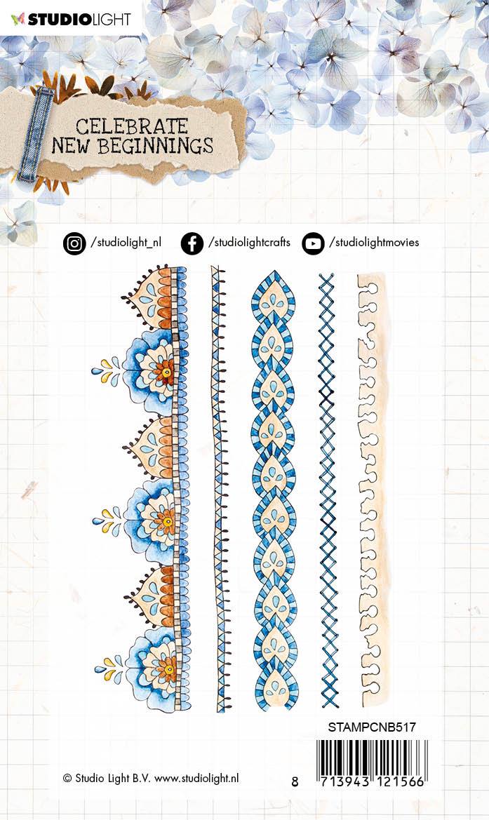 Clear Stamp Celebrate New Beginnings 105x148mm nr.517