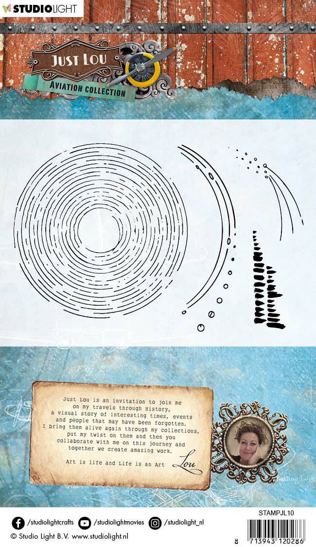 JL Clear Stamp Aviation Collection 105x148mm nr.10