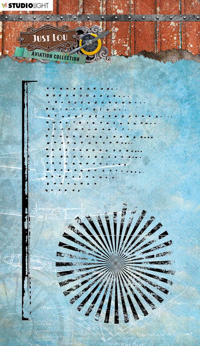 JL Clear Stamp Aviation Collection 105x148mm nr.11