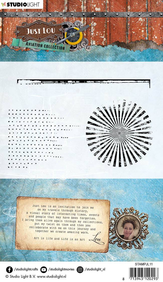 JL Clear Stamp Aviation Collection 105x148mm nr.11