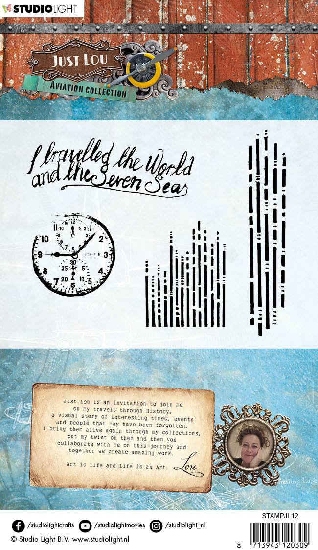 JL Clear Stamp Aviation Collection 105x148mm nr.12