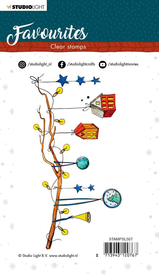 Clear Stamp Winter's Favourites 105x148mm nr.507