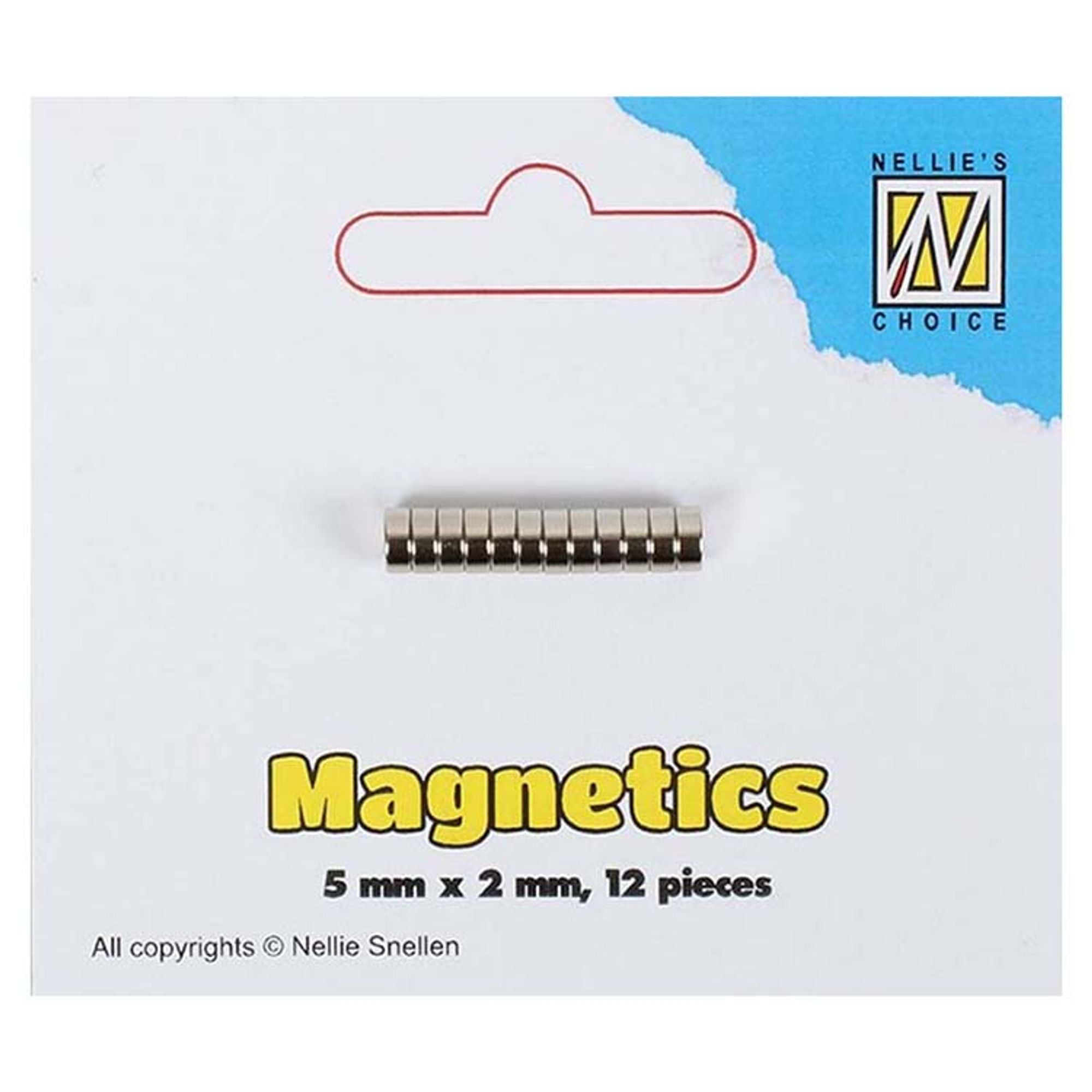 Nellie's Choice Magnetics 5mm x 2mm 12 pcs