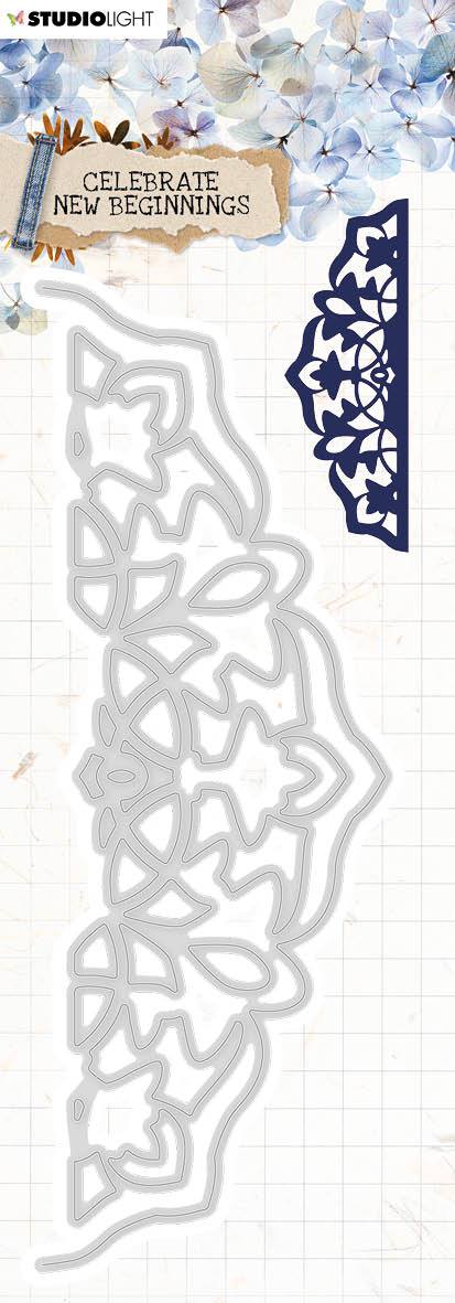 Cutting & Embossing Die Celebrate New Beginnings 55x152mm nr.377