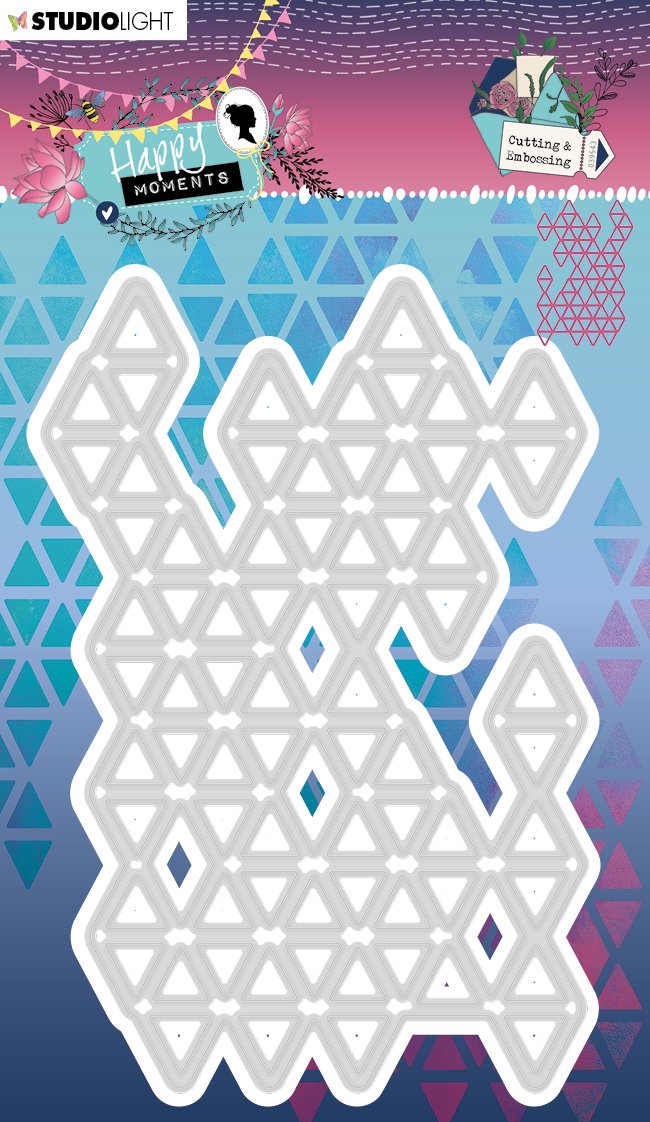 Embossing Die 93x138 mm, Happy Moments nr.292